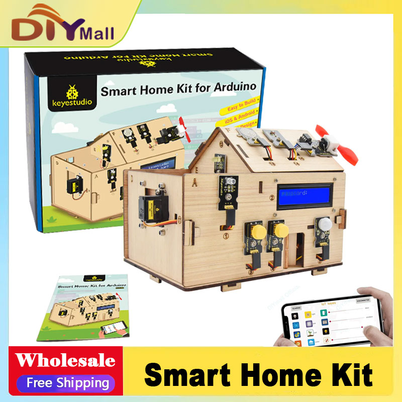 Keyestudio Smart IoT Home Kit  - огляд і ціна Home Automation Arduino
