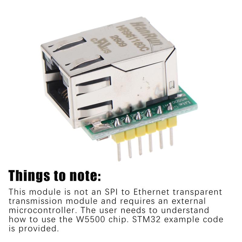SPI to LAN Ethernet Converter  - огляд і ціна Ethernet Module W5500