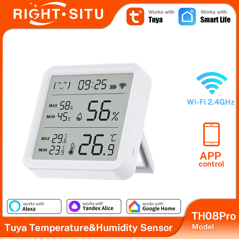Tuya WiFi Thermometer hygromet - огляд і ціна Temperature Humidity Sensor