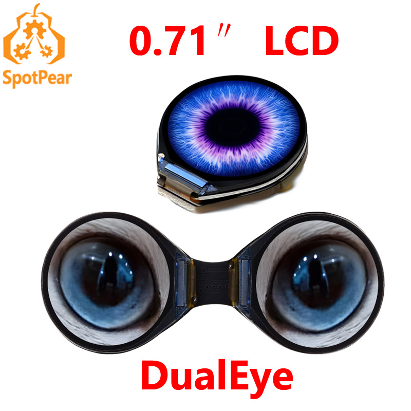 Waveshare 0.71inch Double Eye  - огляд і ціна Home Automation Arduino