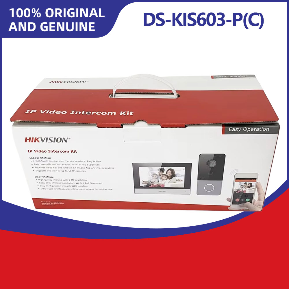 Hikvision DS-KIS603-P IP Video - огляд і ціна Smart Doorbell Wired