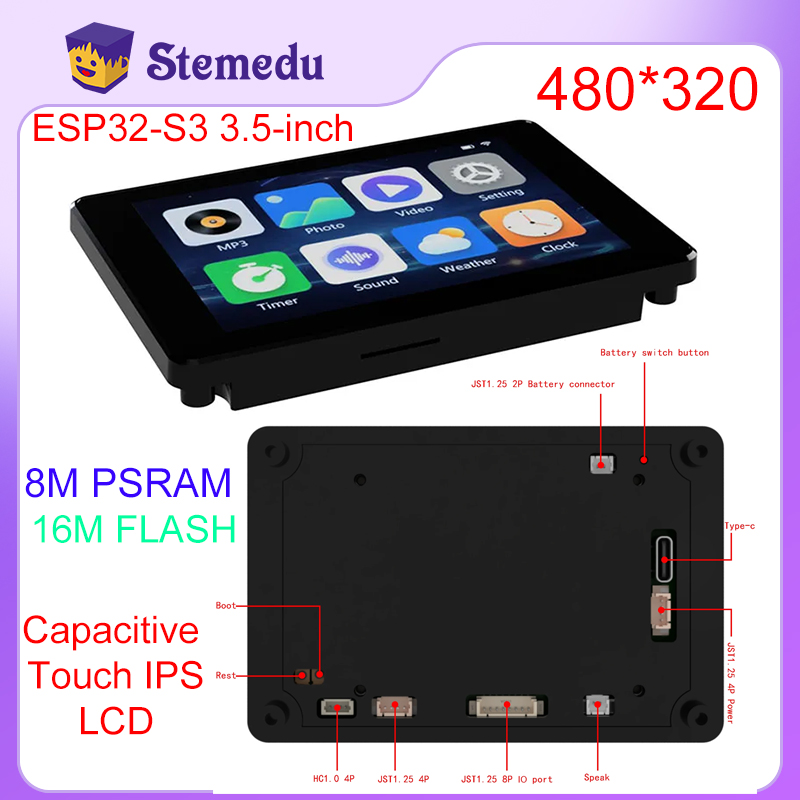 Mini ESP32-S3 3.5inch Capaciti - огляд і ціна Home Automation Arduino