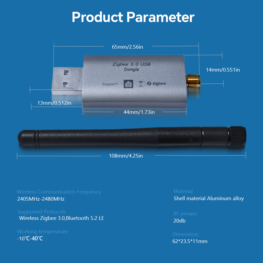 2026 New Zigbee 3.0 Dongle-E U - огляд і ціна Zigbee Coordinator Stick