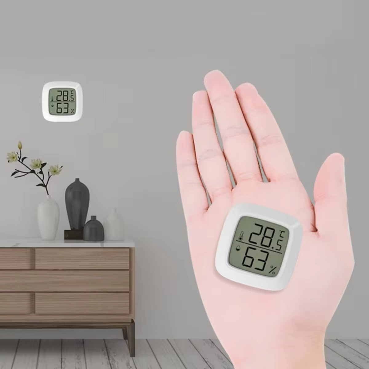 Mini LCD Digital Thermometer H - огляд і ціна Temperature Humidity Sensor